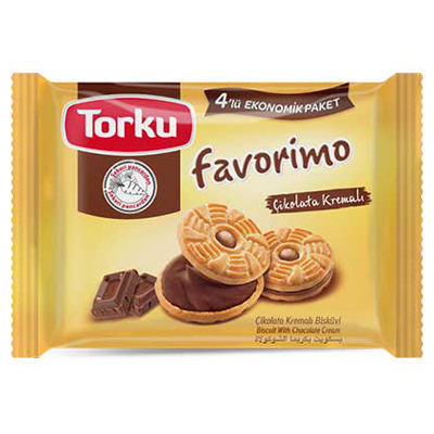 Torku Chocolate Cream Filled Biscuits