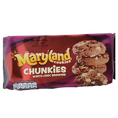 Maryland Cookies Chunkier With White Choc Brownie