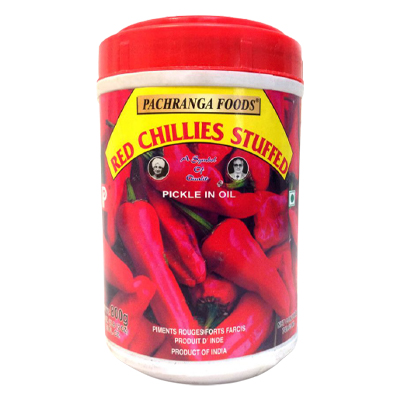 Pachranga Foods- Red Chilli Stuffed Pickle