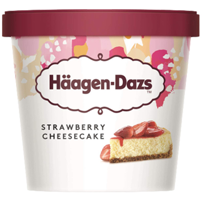 Haagan Dazs Strawberry Cheese Cake