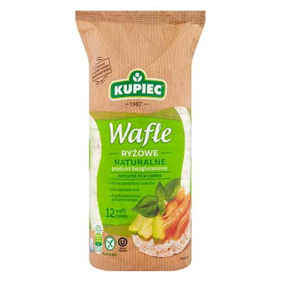 Kupiec Rice Cakes Original Wheat Free Vegan Gluten Free