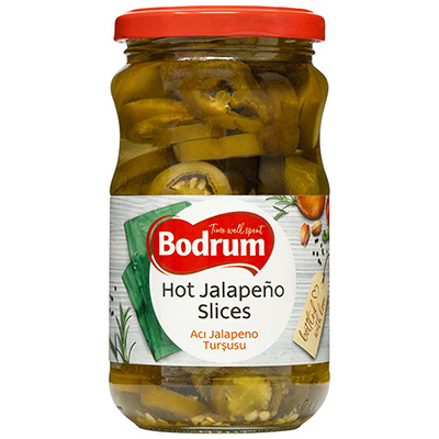 Bodrum Jalapeno Slices Hot