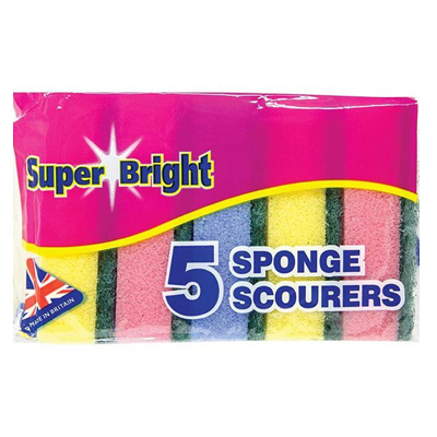 Super Bright Cleaning Sponges