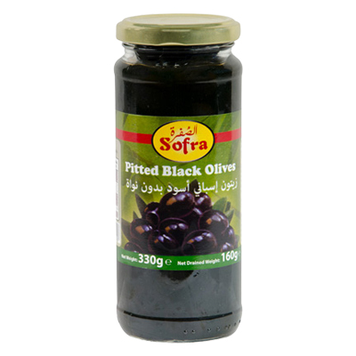 Sofra Pitted Black Olives