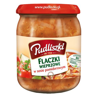 Pudliszki - Pork Tripe In Tomato Sauce