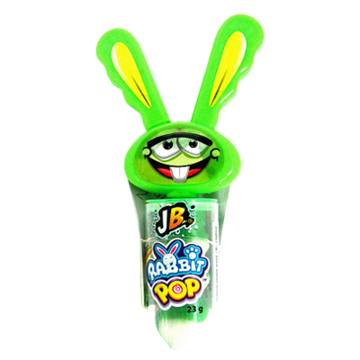 Johny Bee Rabbit Squeeze To Spin Lollipop