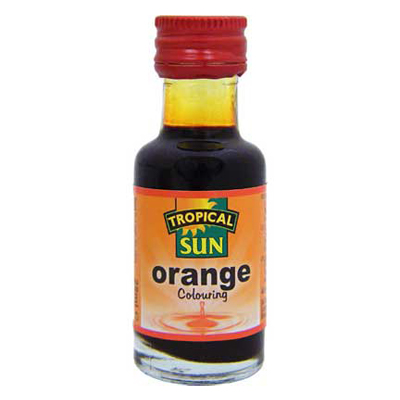 Tropical Sun Orange Food Colouring