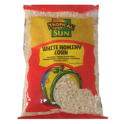 Tropical Sun White Hominy Corn