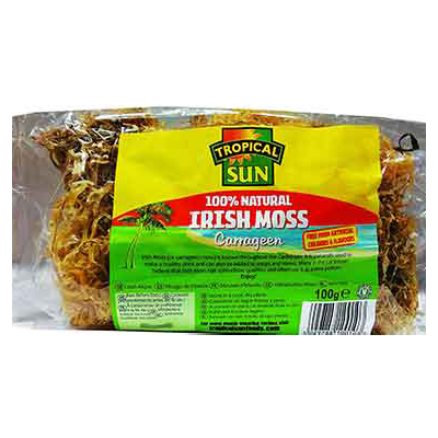 Tropical Sun Irish Sea Moss Carrageen Wild Harvested