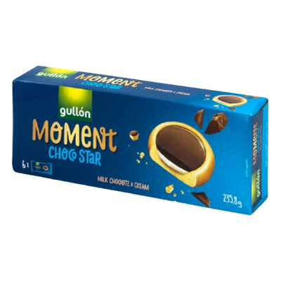 Gullon Moment Choco Star Biscuit