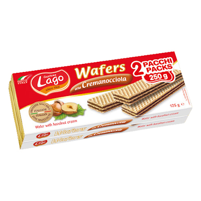 Gastone Lago Hazelnut Double Pack Wafers