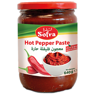 Sofra Hot Pepper Paste