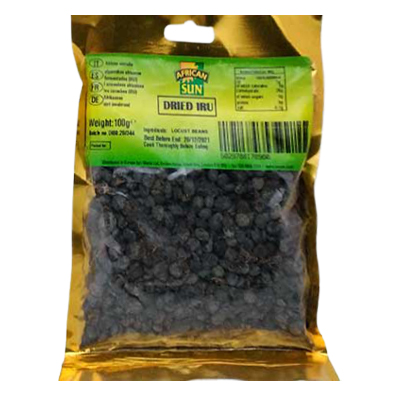 African Sun Dried Iru - Locust Bean