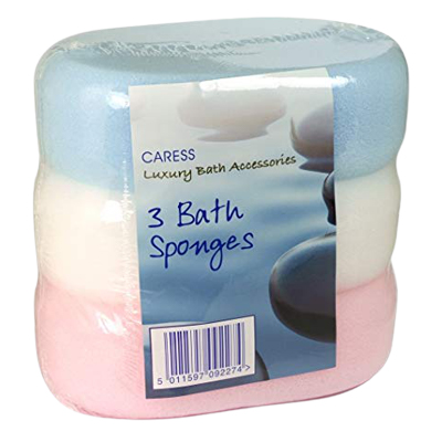 Caress Bath Sponges