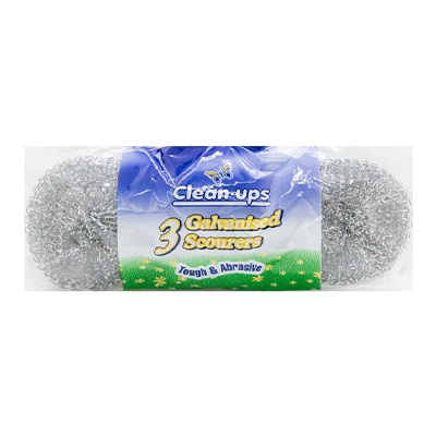 Clean.ups Galvanised Scourers