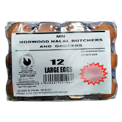 MN Norwood halal large eggs