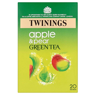 Twinings apple & pear green tea 20pcs