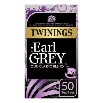 Twinings Earl Grey classic blend 50pk