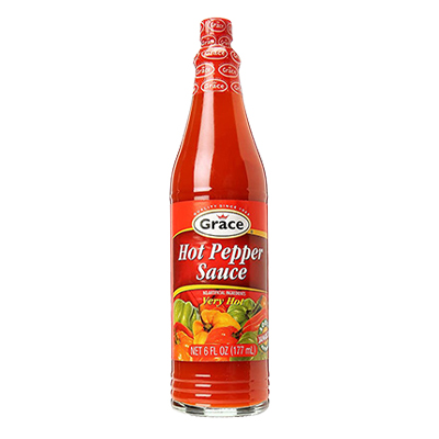 Grace hot pepper sauce