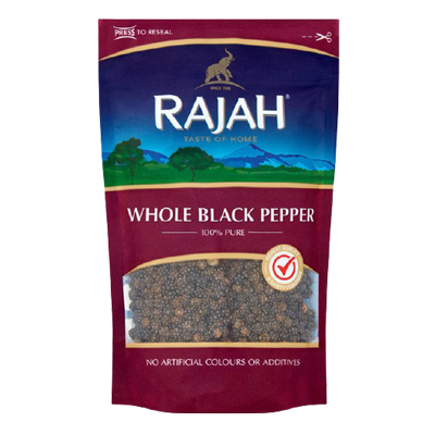 Rajah  Whole Black Pepper