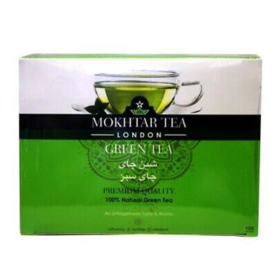 Mokhtar 100% Natural Pure Premium Grade Leaf Green Tea