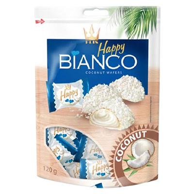 Happy Bianco coconut wafers