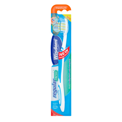 Wisdom Regular Fresh Medium Toothbrush