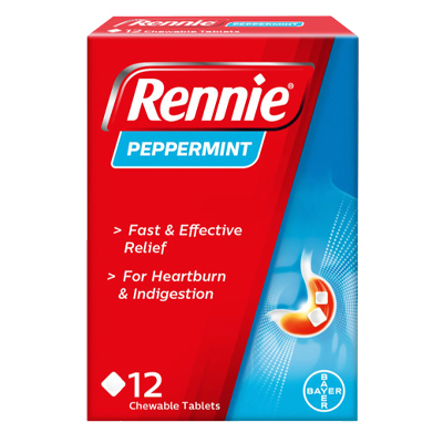 Rennie Peppermint 12Pk