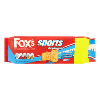 Foxs Sports Shortcake Biscuits