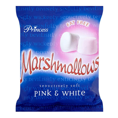 Princess Pink & White Marshmallows