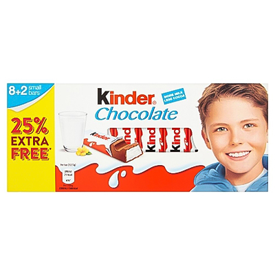 Kinder Chocolate Small Bars Multipack