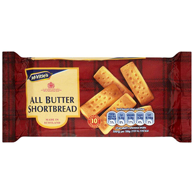 Mcvities Butter Shortbread