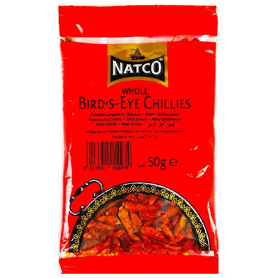 Natco Whole Birds eye Chillies