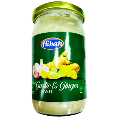 Hibah Fresh Garlic & Ginger Paste