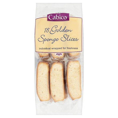 Cabico 18 Golden Sponge Slices