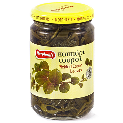 Morphakis Pickled Caper Leaves