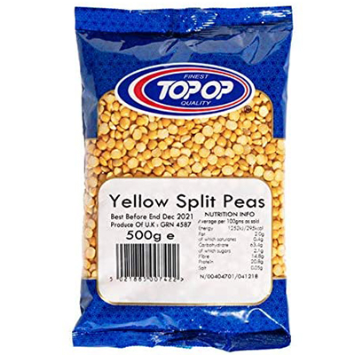 Top Op Yellow Split Peas