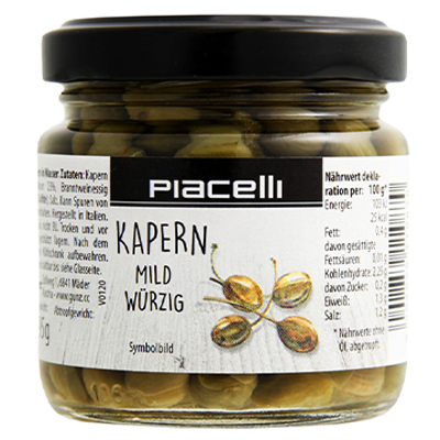 Piacelli Capers Mild Aromatic