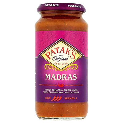 Pataks Madras Curry Sauce