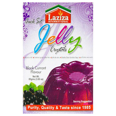 Laziza Jelly Crystals Blackcurrant