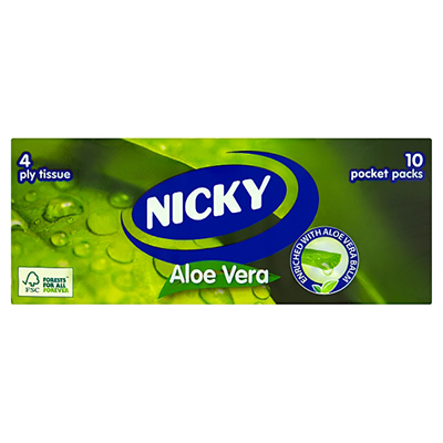 Nicky Aloevera Pocket Tissue