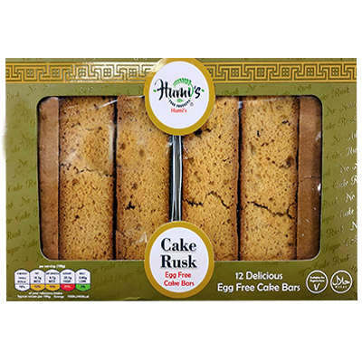 Humis Egg Free Cake Rusk