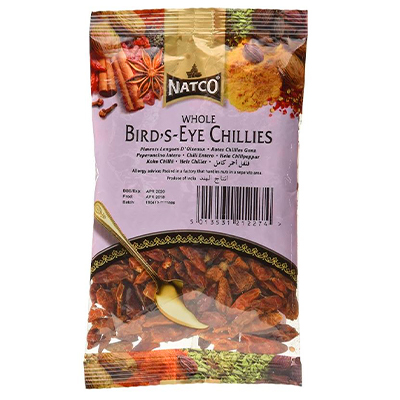 Natco Whole Birds-eye Chillies