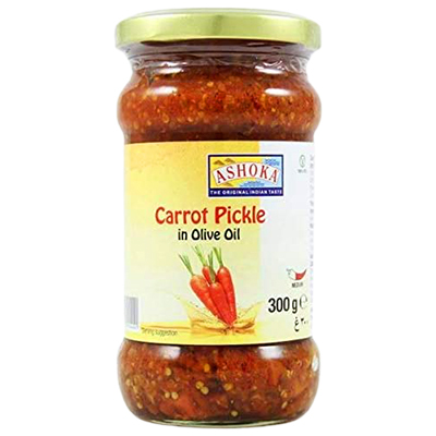 Ashoka Carrot Pickle In Olive Oil