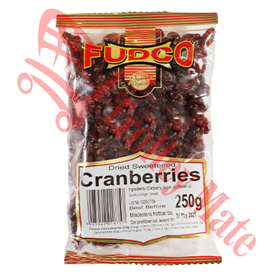 Fudco Cranberries Dried Sweetened