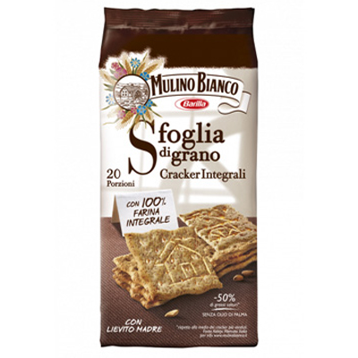 Mulino Bianco Sfoglia Di Grano Whole Wheat Crackers