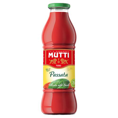 Mutti Passata With Basil