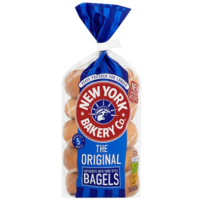 New York Bakery Co. 5 The Original Bagels Fresher For Longer