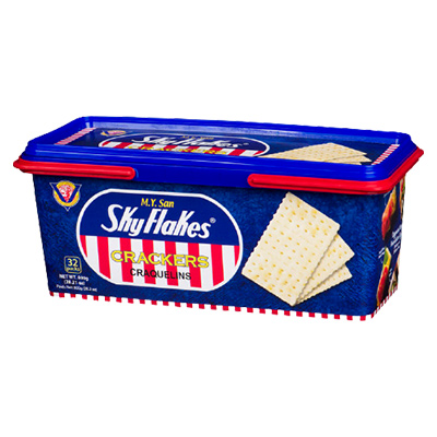 Sky Flakes Crackers Tub