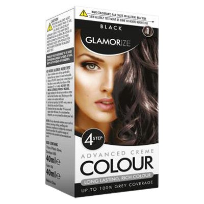 Glamorize Cream Colour Black